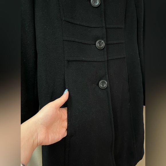 Anne Klein wool and cashmere blend peacoat size 10 women’s - Picture 3 of 10